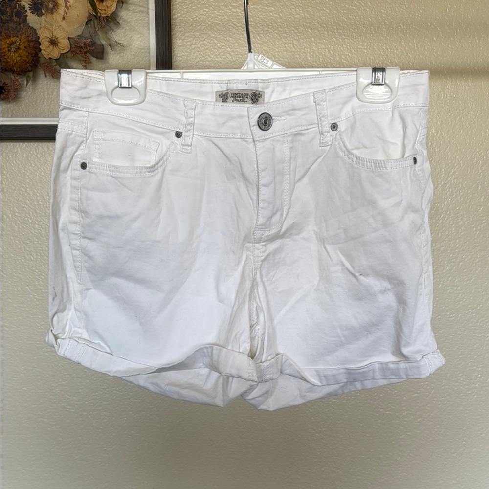 Women's White Shorts